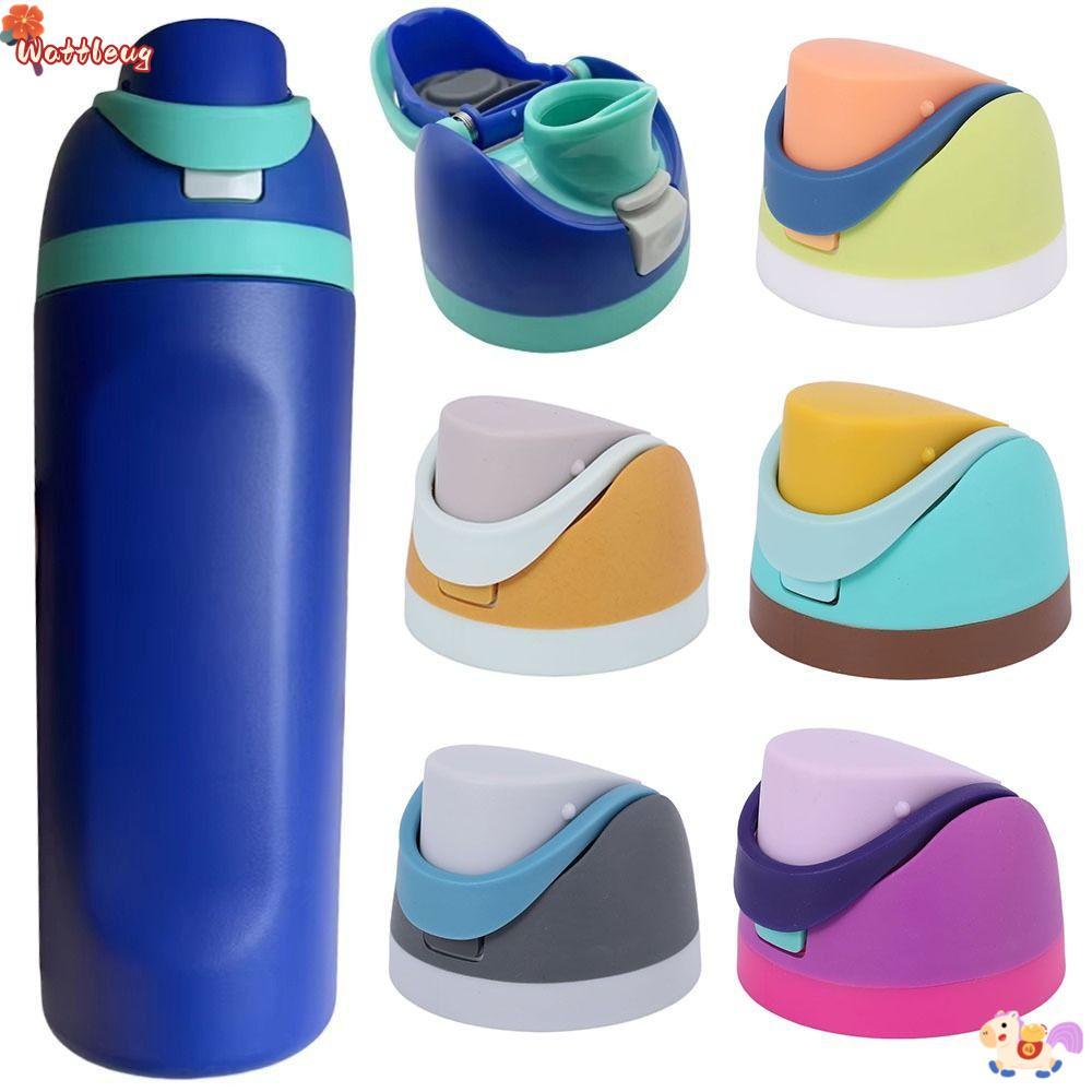 WATTLEUG เปลี่ยนฝาปิดสําหรับ Owala Freesip, ไม่มีการรั่วไหลของน้ํา BPA-Free ปุ่มหนึ่งขวดด้านบน, หมวกสํารองสําหรับ Owala Freesip กลางแจ้ง