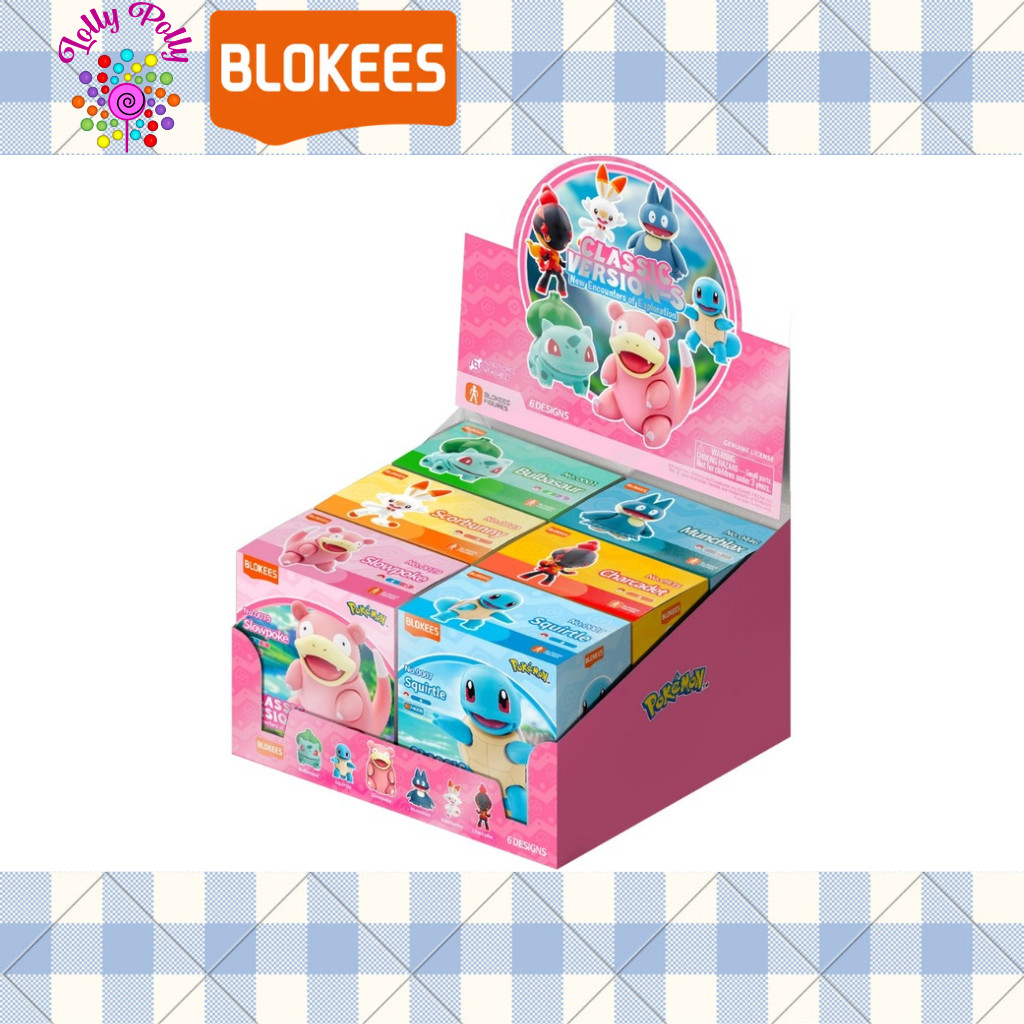 Blokees Pokémon - Classic Edition CV-S 02 - การเผชิญหน้าใหม่แห่งการสํารวจ - คละ (74014)