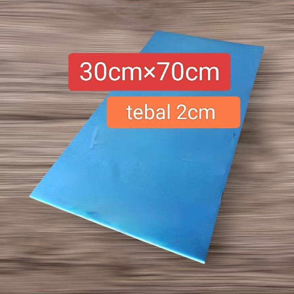 BLUE MOTORCYCLE SEAT SPONGE SHEET FOAM ANTI-FLAT 2CM THICKNESS