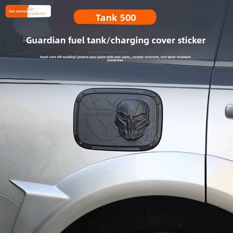 สติกเกอร์ฝาถังน้ำมัน GWM Tank 500hi4t จำนวน 26 แบบ ป้องกันรอยขีดข่วน ออกแบบมาเป็นพิเศษสำหรับการตกแต่