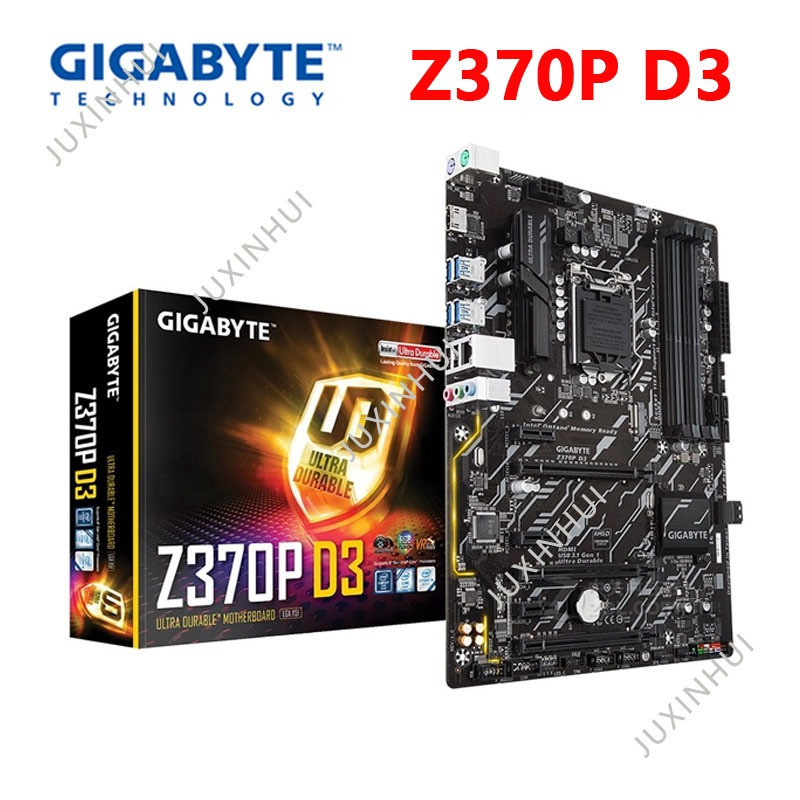 Gigabyte Z370P D3 Z370 HD3P PRIME Z370-P II Z370-DRAGON รองรับบอร์ด CPU รุ่นที่ 8 และ 9 DDR4 atx LGA