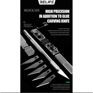 ใบมีดพร้อมด้ามจับ RELIFE RL-101E พร้อมใบมีด แถมใบมีดด้วย6ใบ