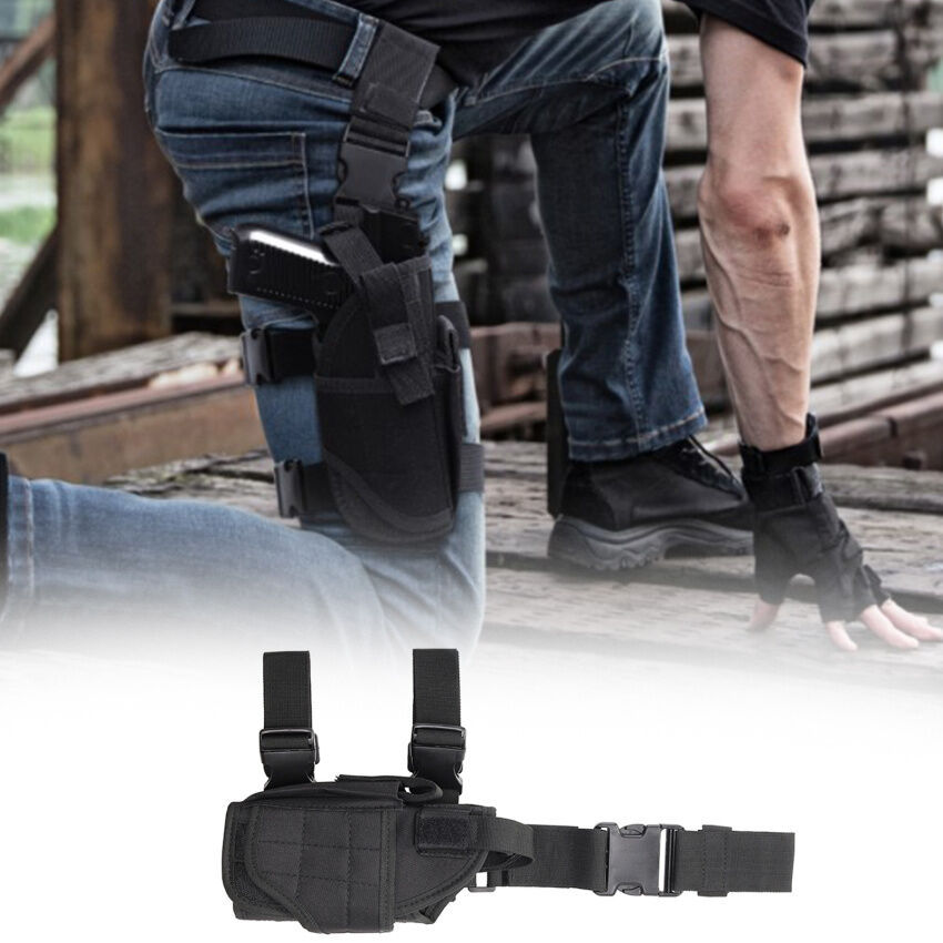 Universal ยุทธวิธี Holster สําหรับ Glock 1911 45 92 96 Sig P228 กระเป๋าขาซ้ายและขวา