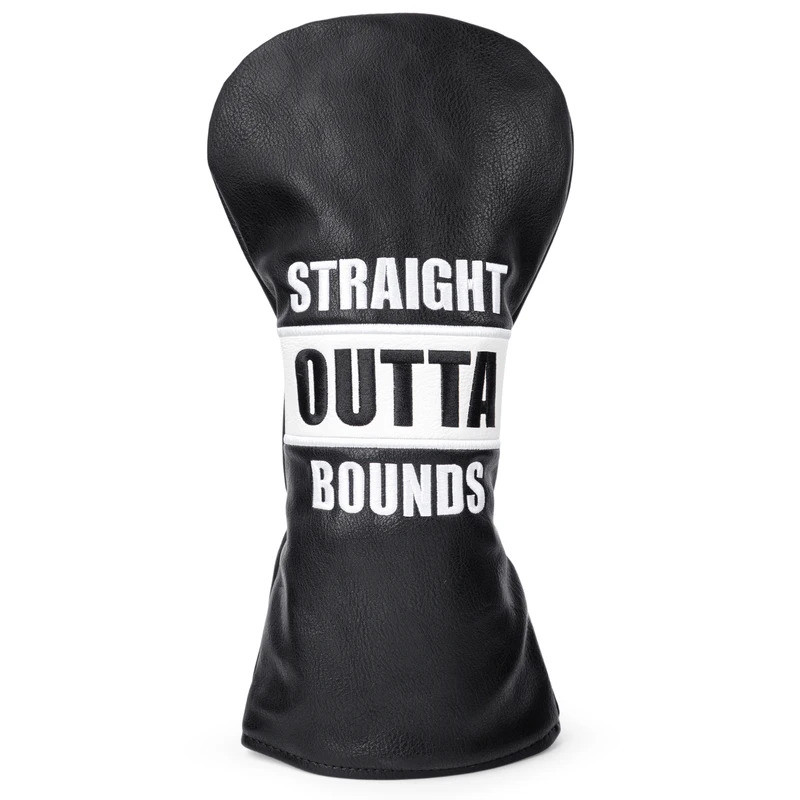 Factory Price Premium Leather Golf Headcovers Golf Driver Fairway Wood Hybrid Head Cover Embroidery 