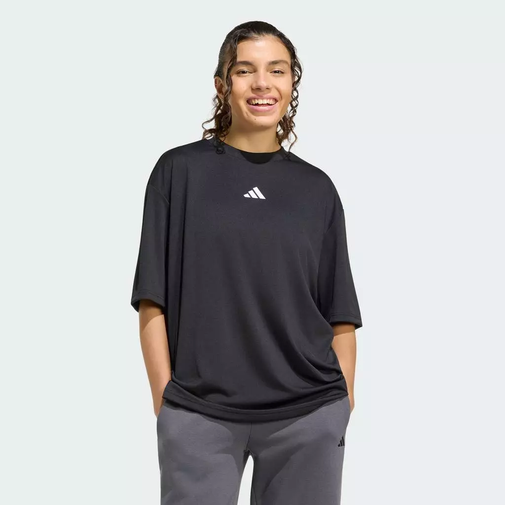 adidas Lifestyle SOFT SPORTS GRAPHIC T-SHIRT Women Black KG7755