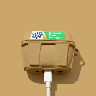 (Pro3 2025) เคสกล่องไข่สร้างสรรค์สําหรับ AirPods4/4ANC/1/2/3/Pro/Pro2/Pro3 เคสซิลิโคนอ่อนนุ่ม