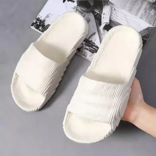รองเท้าแตะแฟชั่น WF 6031 ** ลายไม้ พื้นนิ่ม สวมใส่ได้ทุกวัน Size:36-45 น้ำหนักเบา ทำความสะอาดง่าย ใส่สบาย