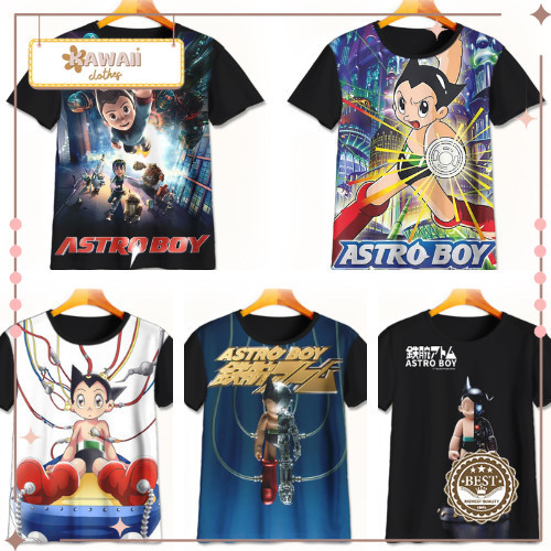 เสื้อยืด Cool Astro Boy 3D | เสื้อยืดลายการ์ตูน Astro Boy | Astro Boy เสื้อผ้าเด็กอายุ 1-12 ปี - Kaw