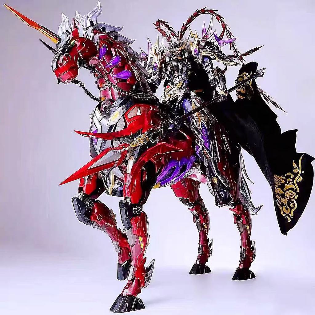 Lu Bu Guan Yu Zhao Yun Gundam Model Strike Freedom MG Red Heresy Mecha Assembly Figure