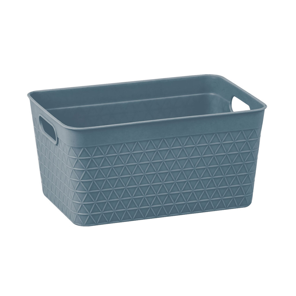 กล่องจัดเก็บอเนกประสงค์ Waffle KASSA HOME รุ่น TG54158-S สีเทา
