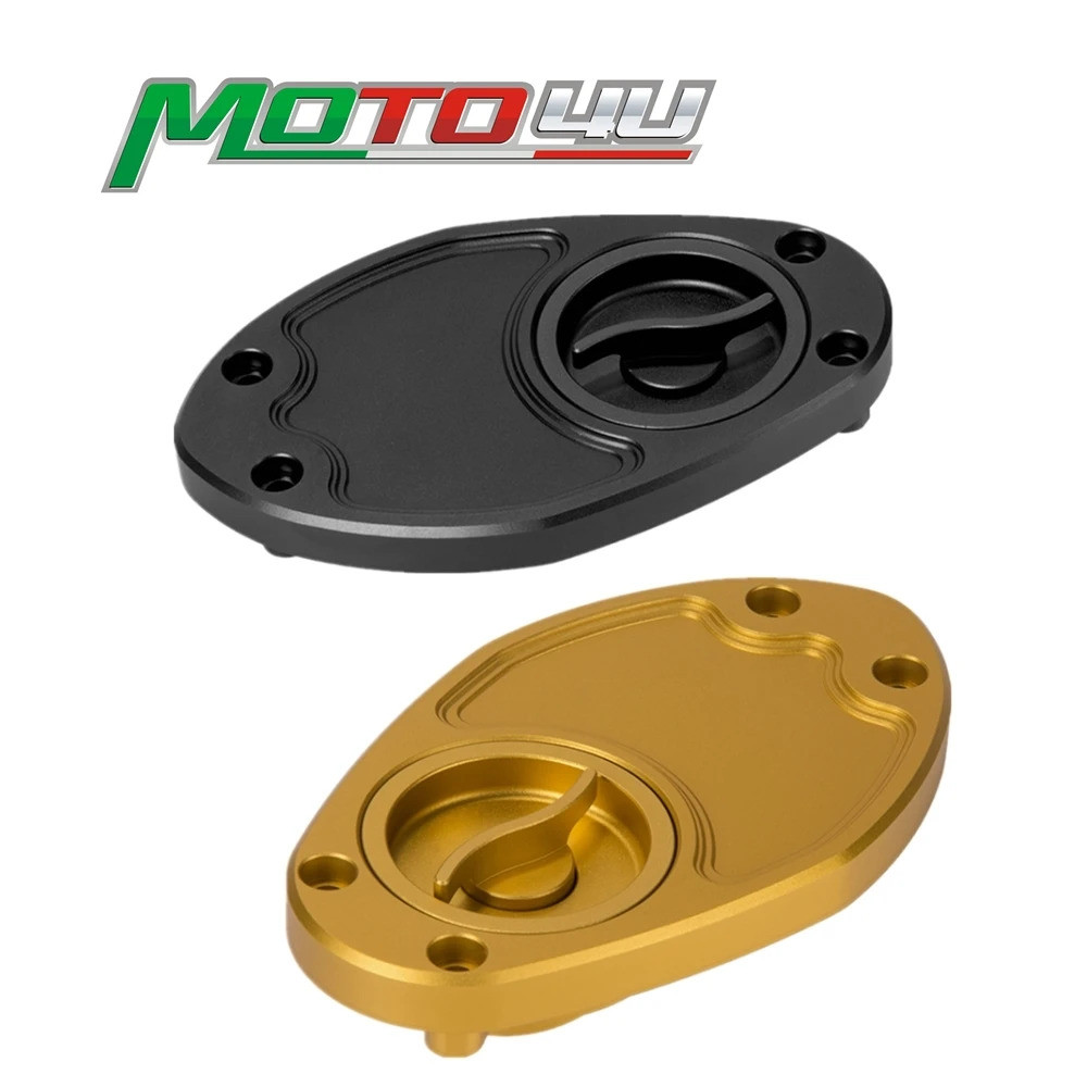 CNC Aluminum Motorcycle Fuel Gas Cap Tank Cap Cover Fast Turn Style Accessories screw For DUCATI 749