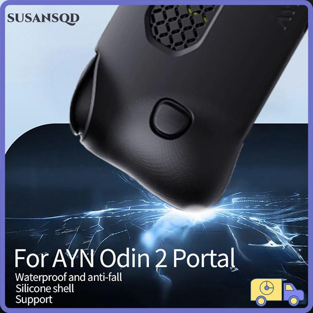 เปลือกที่อยู่อาศัย SUSANSQD, แผ่นหลังซิลิโคน DIY, ฝาครอบมือถือกันกระแทกแบบนุ่มสําหรับอุปกรณ์เสริมเกม