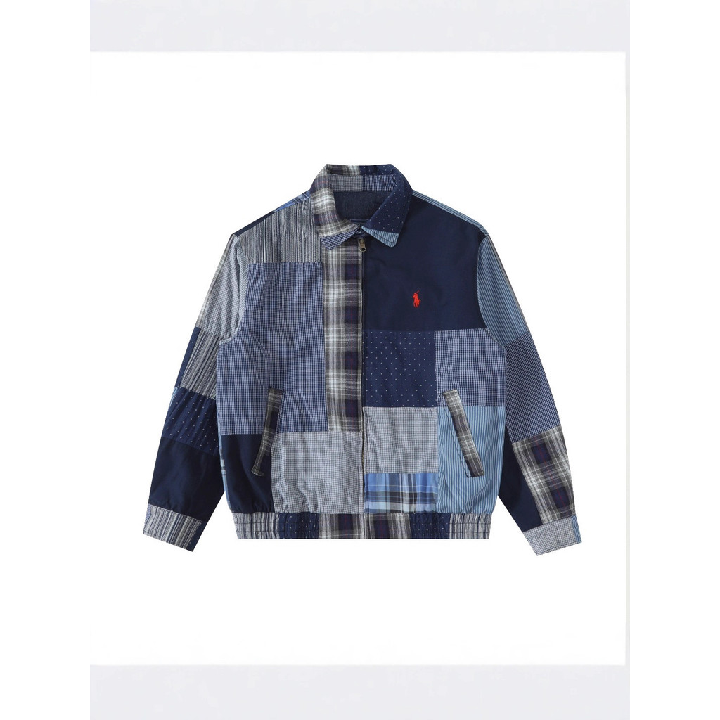 HXIV RL*''ren Tokyo Limited Edition Reversible Patchwork Denim Jacket Heavy Craft Patchwork