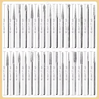 พร้อมส่ง💥ชุดดอกหัวเจียรเพชร 30 ดอก ชุดเจียรเพรช ดอก สำหรับเครื่องเจียรไฟฟ้า ขนาดแกน 3มม. หินอ่อน แก้ว เซรามิกจิวเวอร์รี่