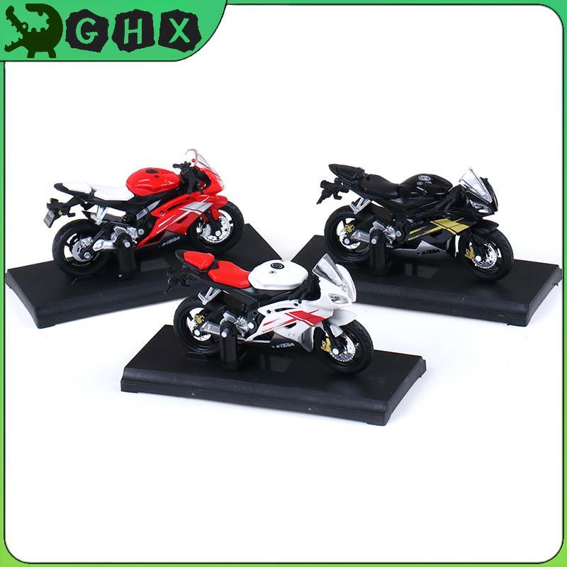 BlowGentlyWind 1:18 Yamaha YZF-R6 YZF R6 Blue MOTORCYCLE BIKE DIECAST รุ่นของเล่น
 บีจีดับบลิว