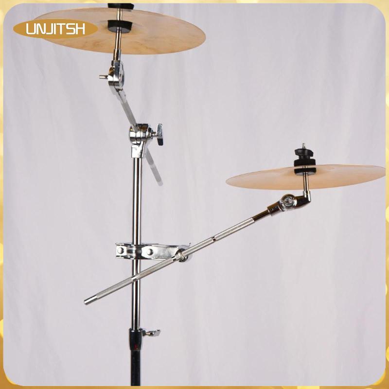 [unjitsh] Cymbal Arm Metal Drum Accessories Parts Drum Extension Clamp Cymbal Stand Mount Tilter for