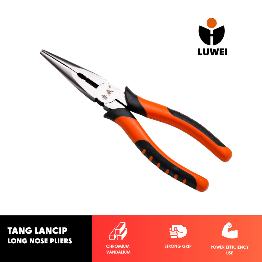 LUWEI 6 นิ้วและ 8 นิ้วเทป PLIERS / LUWEI ยาว NOSE PLIERS CUCUT