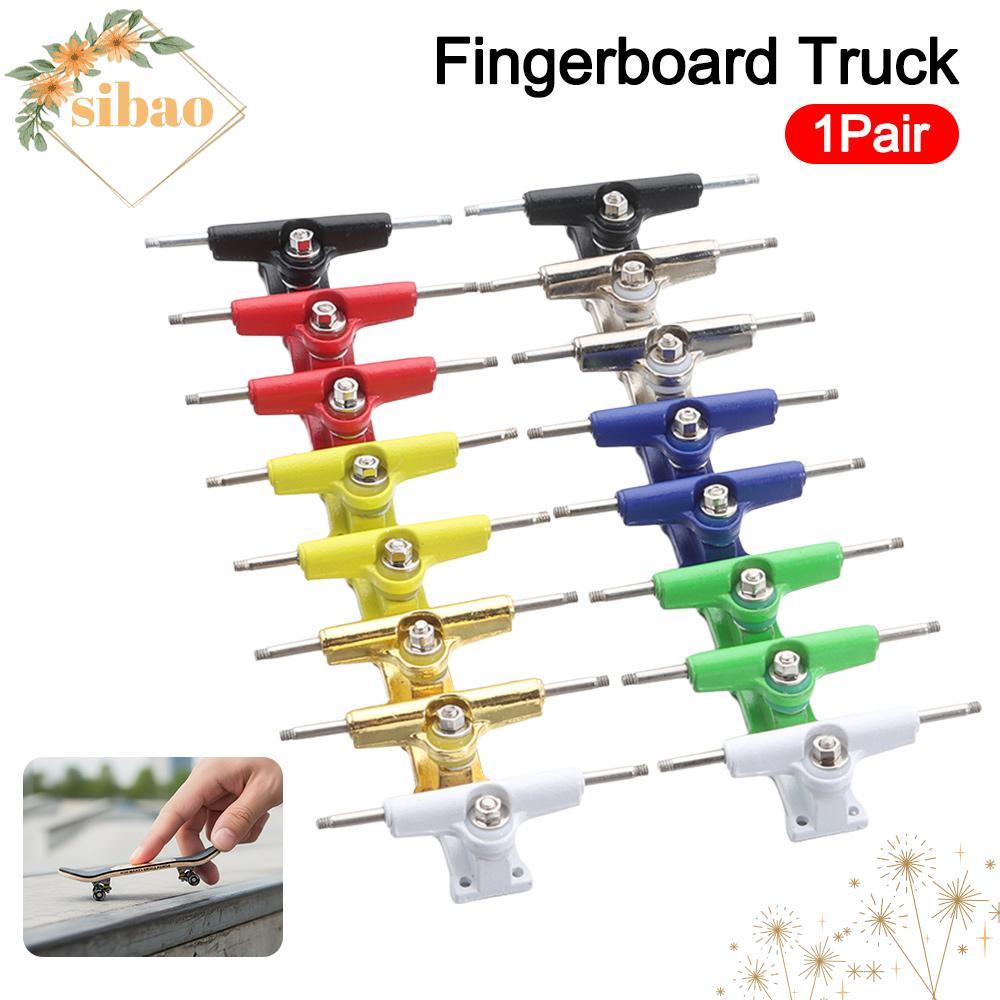SIBAO 1 คู่แบริ่งและBracket สำหรับFingerboard Truck, อุปกรณ์เสริมMini Fingerboard Skateboard