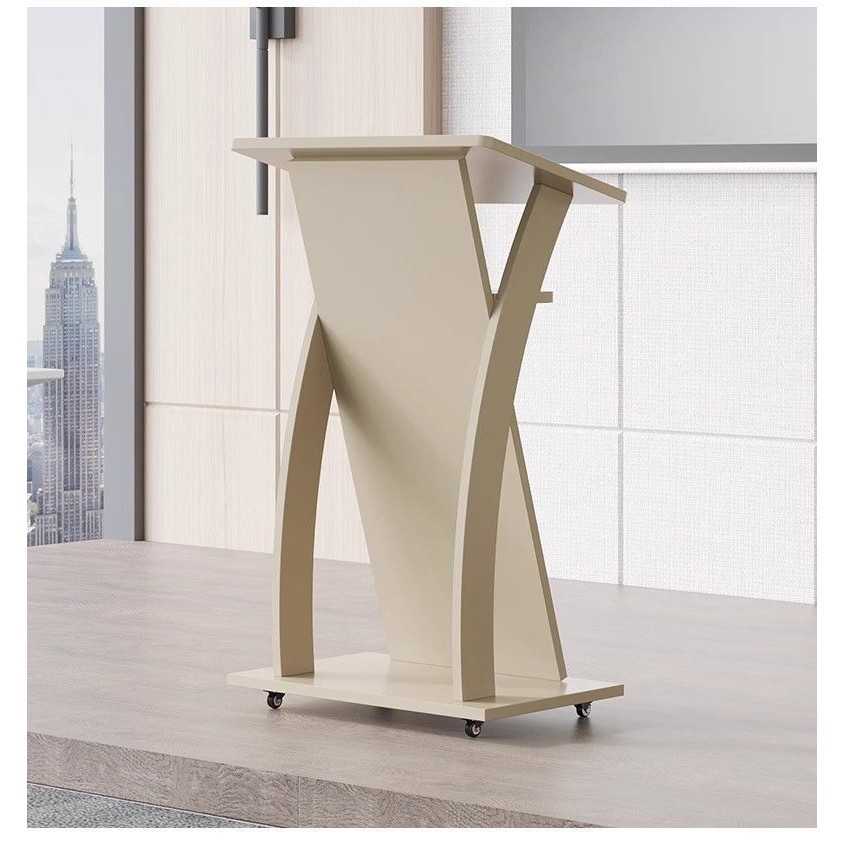 Podium kuliah podium Conference host podium Master of ceremonies podium Welcome desk Hotel reception