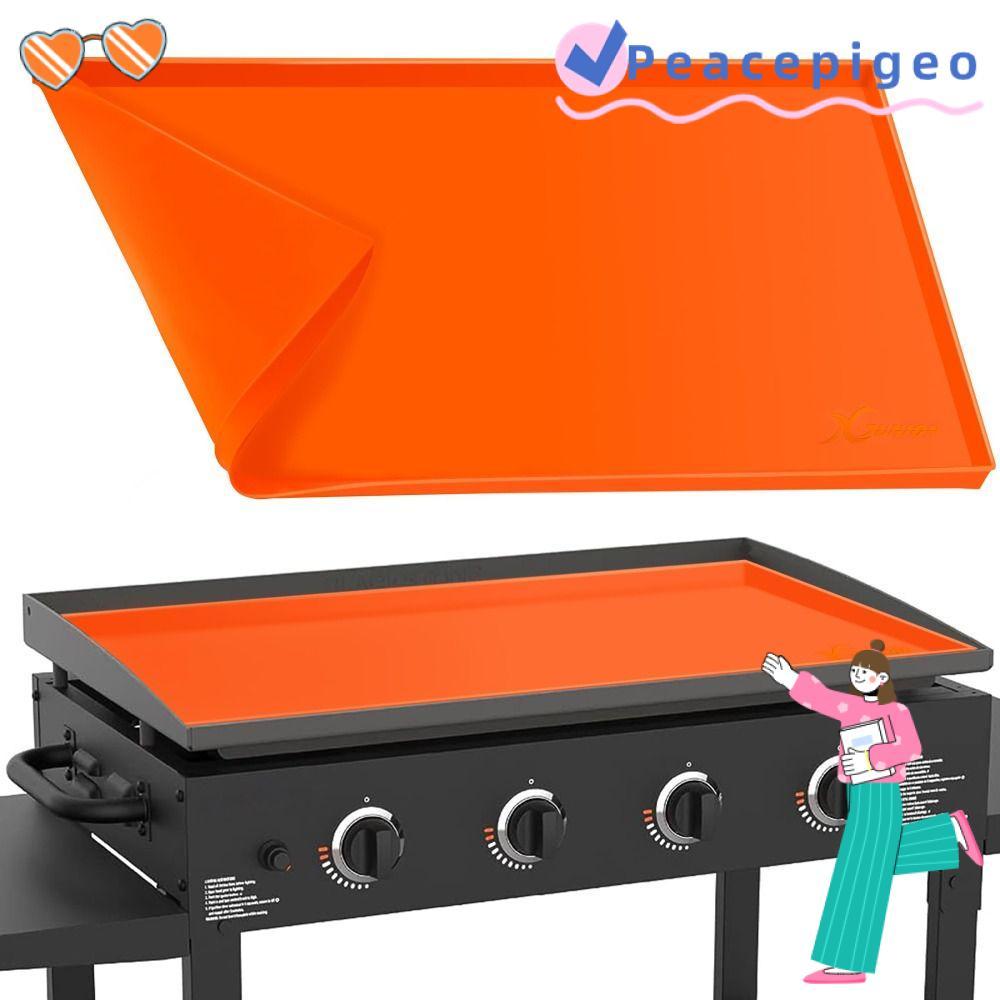 PEACEPIGEO สําหรับ Blackstone Griddle Cover, True All-Encompassing Coverage กับจาระบี Griddle Mat Co