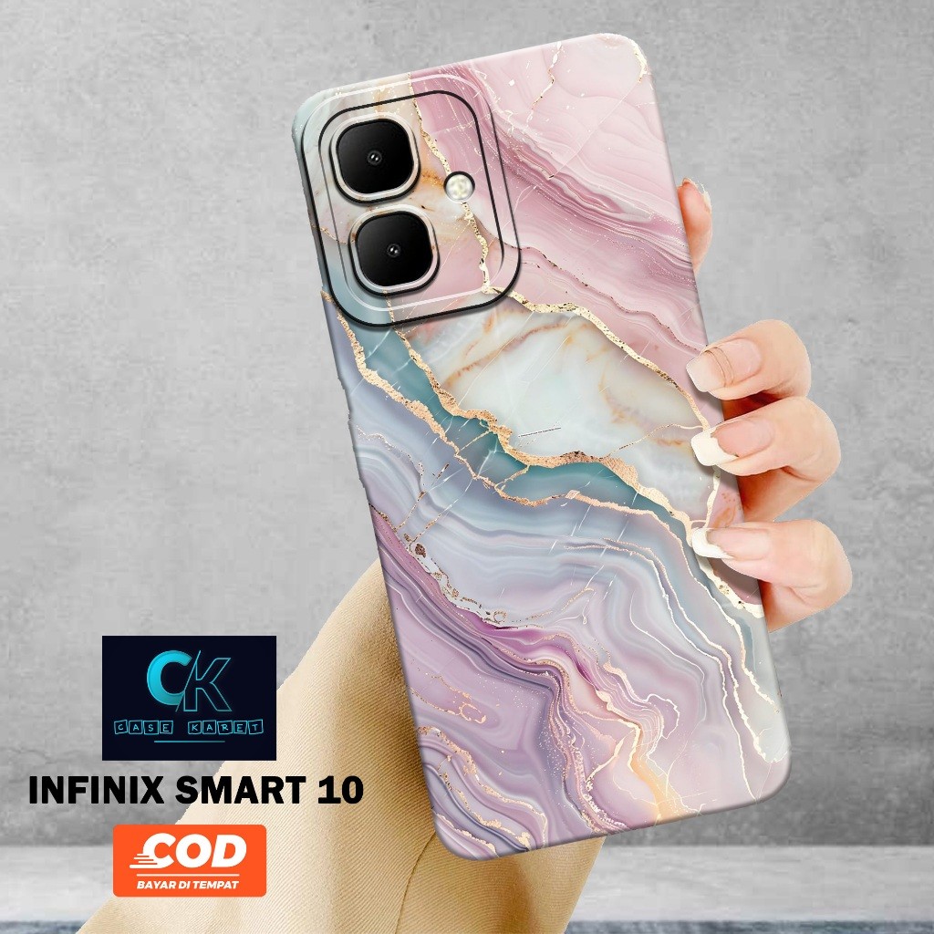 เคส HP ล่าสุด Infinix Smart 10 - เคสแฟชั่น AESTHETIC - เคสยาง - เคสโทรศัพท์ Infinix Smart 10 ล่าสุด 