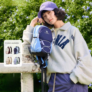 CAMEL CROWN 10L Multicolor Commutting & Travel Backpack กระเป๋าเป้สะพายหลังเดินป่าน้ําหนักเบา