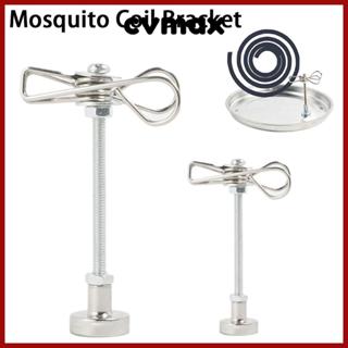CVMAX ขายึดขดลวดกันยุง, คลิปหนีบธูปสแตนเลสมัลติฟังก์ชั่น, ฐา…