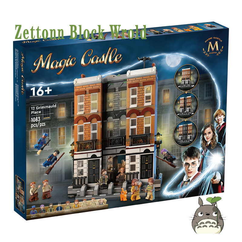 Zettonn Hobby ZH4X ใช้งานร่วมกับ Harry Potter 76408 12 Grimmauld Place Building blocks EH6