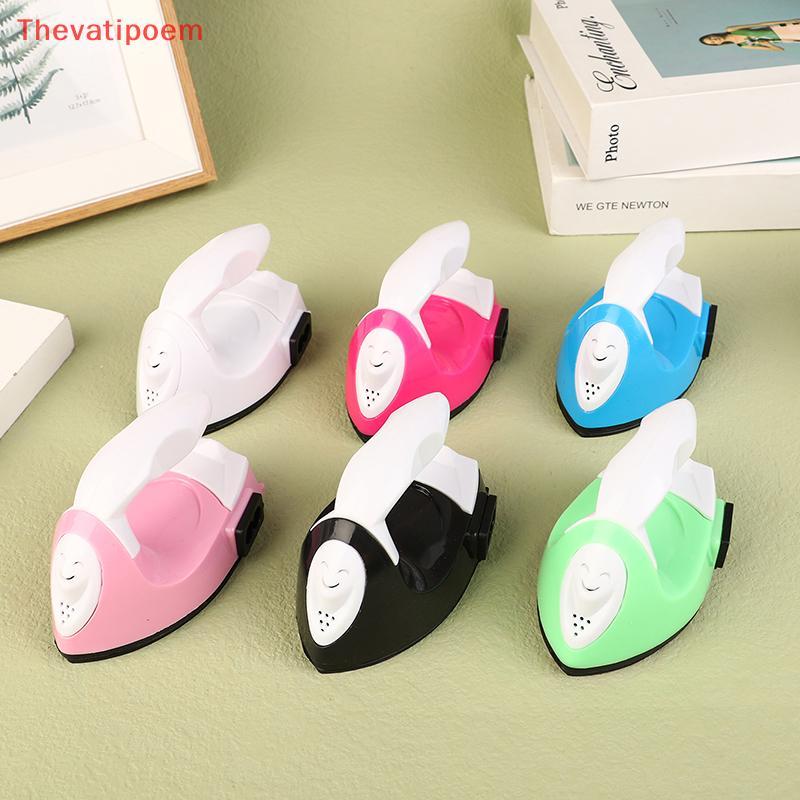 [Thevatipoem] Craft Iron เตารีดไฟฟ้าแบบพกพา Handy Heat Press Diy เตารีดขนาดเล็กสําหรับรีดผ้าเสื้อผ้าซักเครื่องใช้ไฟฟ้า EU/US/UK Plug HOT