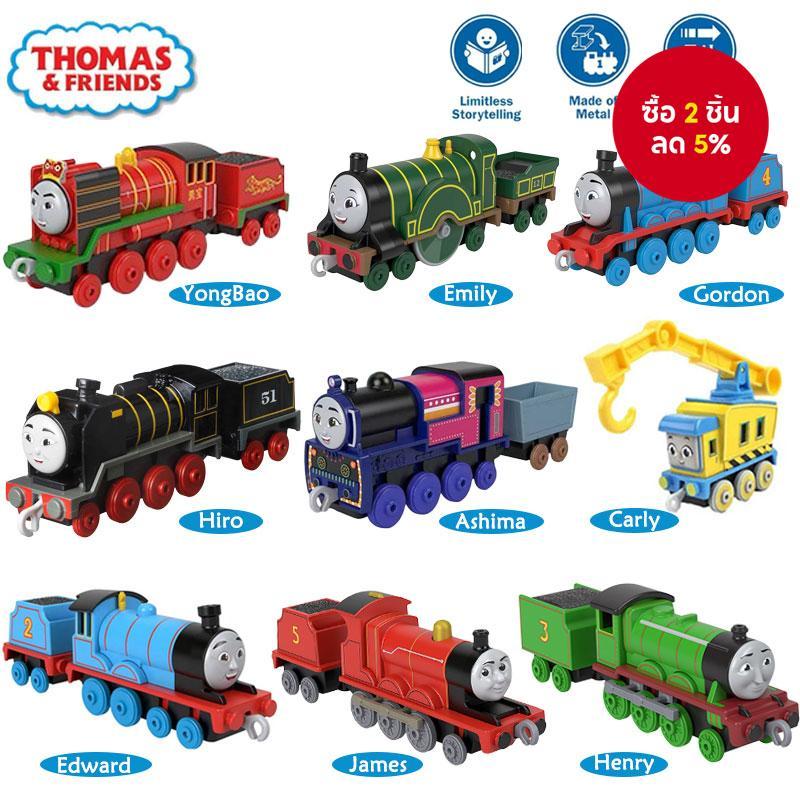 Thomas & Friends TrackMaste รถไฟของเล่นโลหะผสมสังกะสีแบบกดมือ – ของขวัญสําหรับเด็กเพื่อการศึกษาหลายรูปแบบ