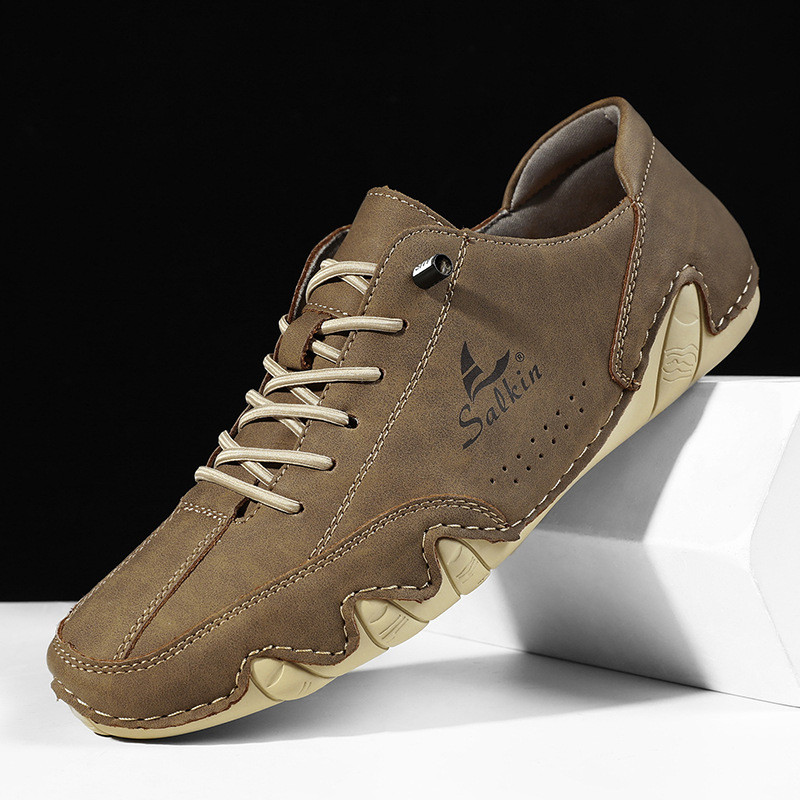 Cross-Border รองเท้าผู้ชายขายร้อน Ground Boy รองเท้าลําลองผู้ชาย Martin รองเท้า Octopus Plus ขนาดรอง