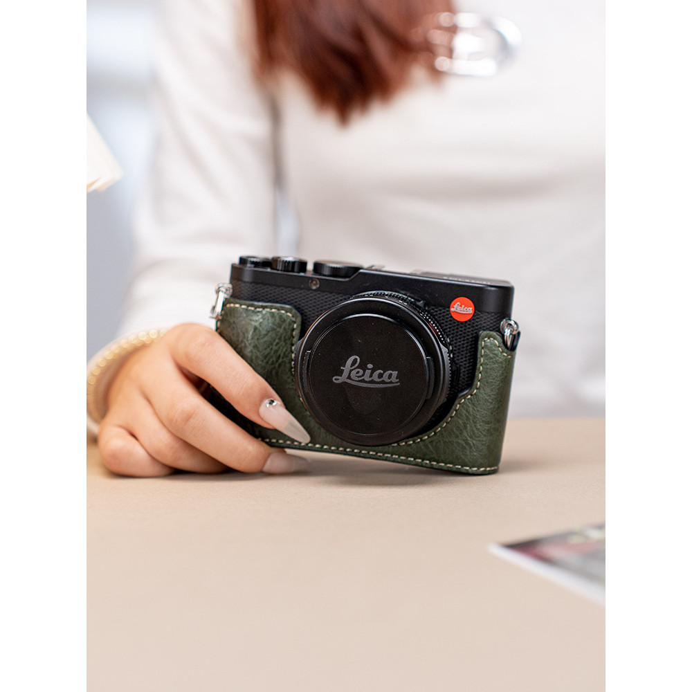 Leica dlux8 ฝาครอบป้องกัน D-LUX8 เคสป้องกัน D-LUX8 กระเป๋ากล้อง leica โพลารอยด์ sofort2 เคสหนังฐานอุ