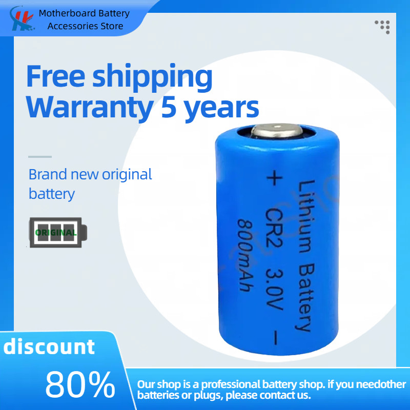 CR2 CR15H270 CR15270 DLCR2 ELCR2 แบตเตอรี่ 3V 800mah แบตเตอรี่ลิเธียมสําหรับกล้อง Rangefinder Alarm 