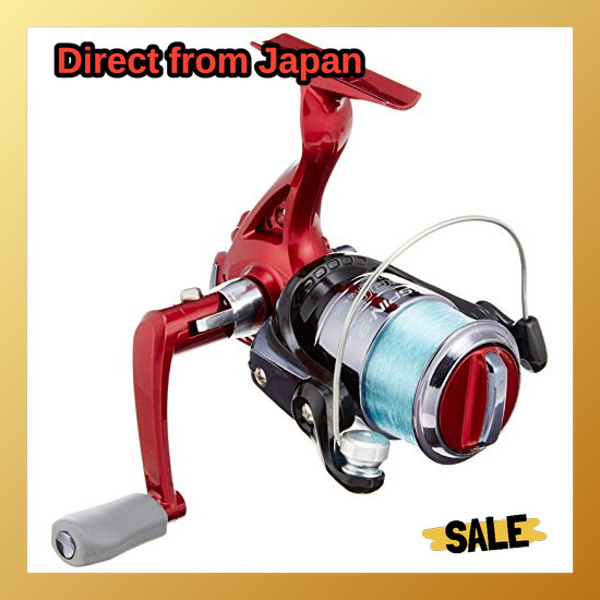 Direct From Japan Osaka Gigumi (OGK) Nightspin 3 2500 Black/Red NSP32500KR Spinning reel that glows 