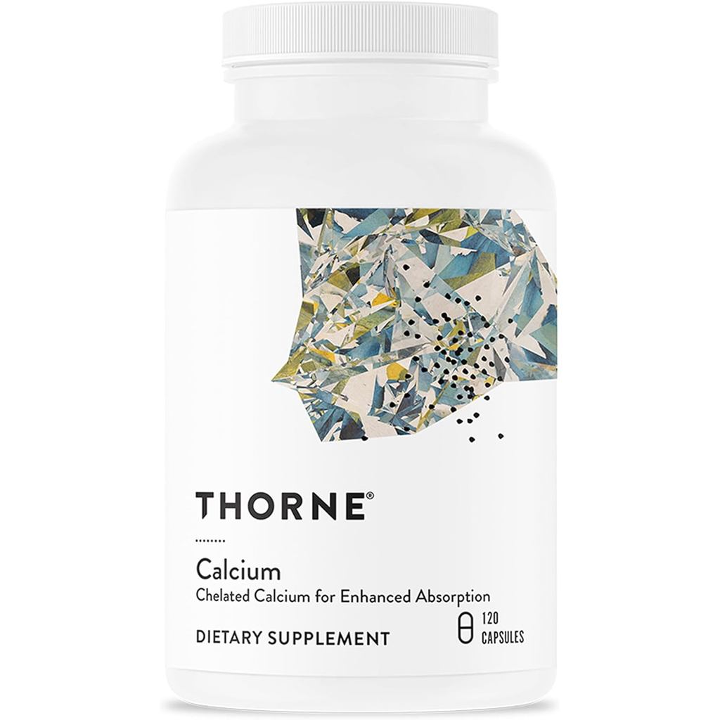 THORNNE - แคลเซียม - (ฟอร์เมอร์ลี่ ไดแคลเซียม มาลาเต้) - คีเลตแคลเซียมสําหรับการดูดซึมที่เพิ่มขึ้นด้วย ไดมาคาล สําหรับพอร์ตความหนาแน่นของกระดูก* - 120 แคปซูล