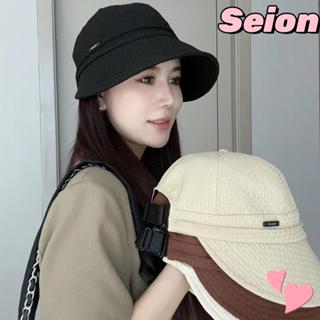 หมวกชาวประมง SEION ป้องกันยูวี ปรับขนาดได้ เหมาะสำหรับการตกป…