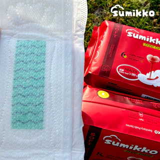 Sumikko ผ้าอนามัยกลางวัน กลางคืน 245 มิลลิเมตร-290 มิลลิเมตร ซอฟท์แอนด์ฟิต ผิวสัมผัสนุ่ม แบบมีปีก