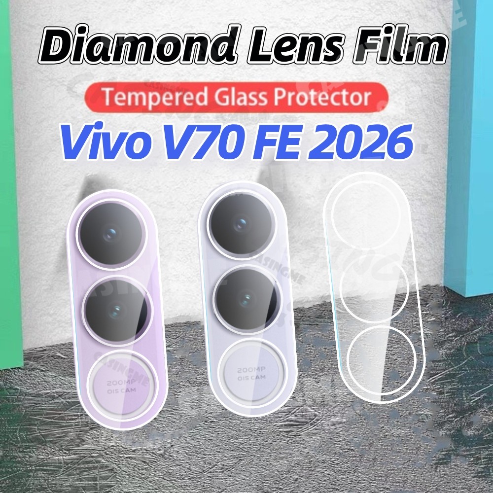 เลนส์กล้อง For ViVo วีโว่ วี70 V70 Fe 5G ฟิล์มกระจกกันรอย สําหรับ Vivo V70Fe V70 2026 007