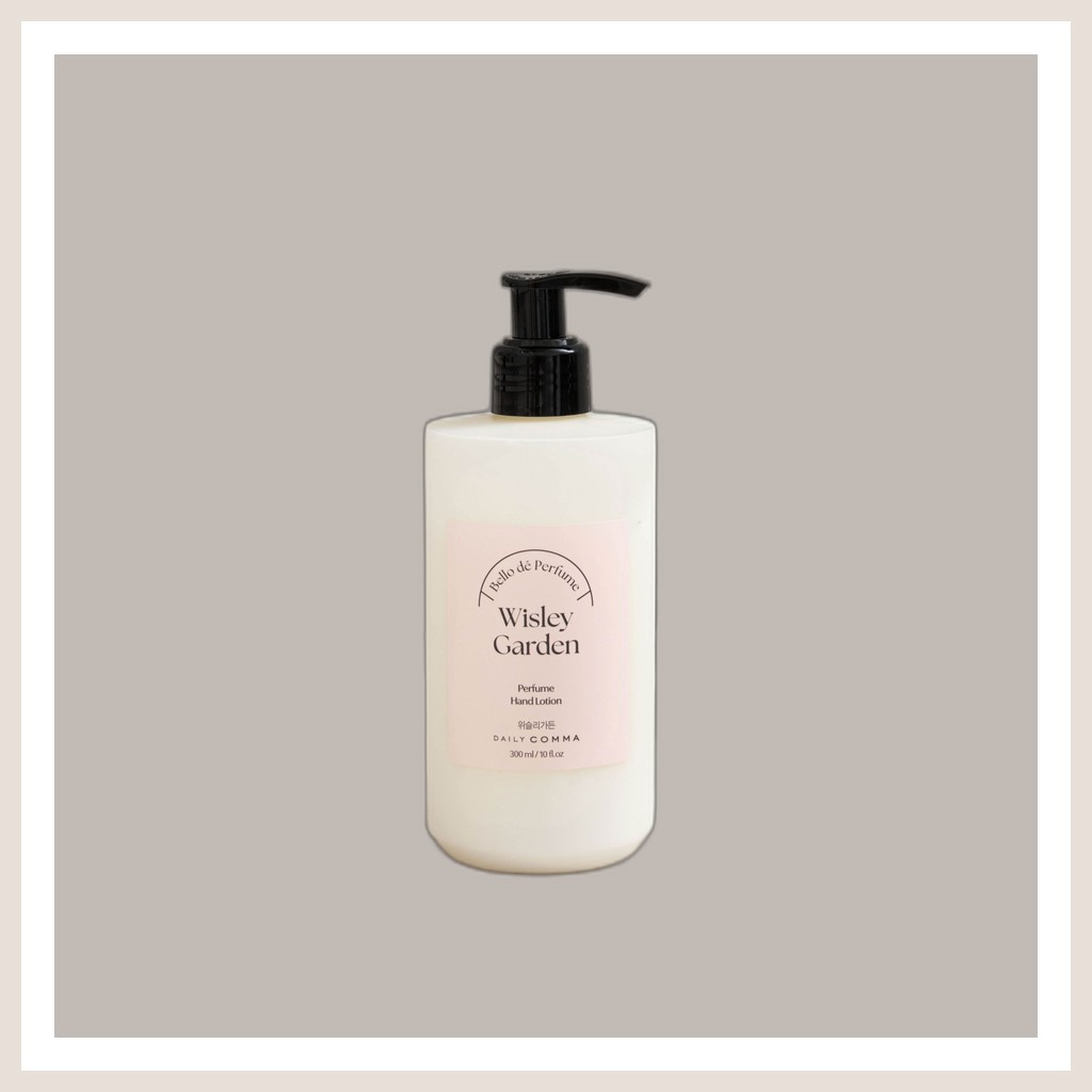 [daiso] Dailycomma Bello de Perfume Hand Lotion (Wisley Garden), 300ml, 1 ชิ้น / Korean Hand Lotion 