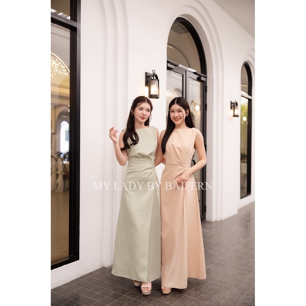 ชุดเดรสไปงานแต่ง ชุดออกงาน MY LADY BY BAIFERN - ML0522