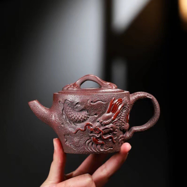 SA Zi Sha Kettle Yi Hung Han Woa Long Khe 250 ml (เกาเหวินทะลุหงษ์นี)