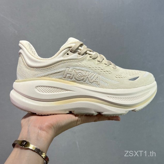 รองเท้าวิ่ง Hoka Bondi 9 และ Hoka Clifton 10 สำหรับผู้ชายและผู้หญิง