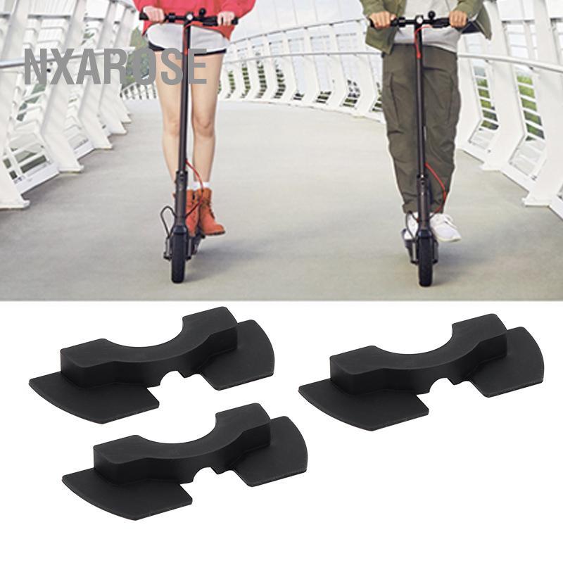 Nxarose Drfeify Damping Pad ยางการสั่นสะเทือน Dampers เปลี่ยนกันชน 3 ชิ้นชุดสำหรับ M365 สกู๊ตเตอร์ไฟฟ้า 3 ขนาดที่แตกต่างกัน