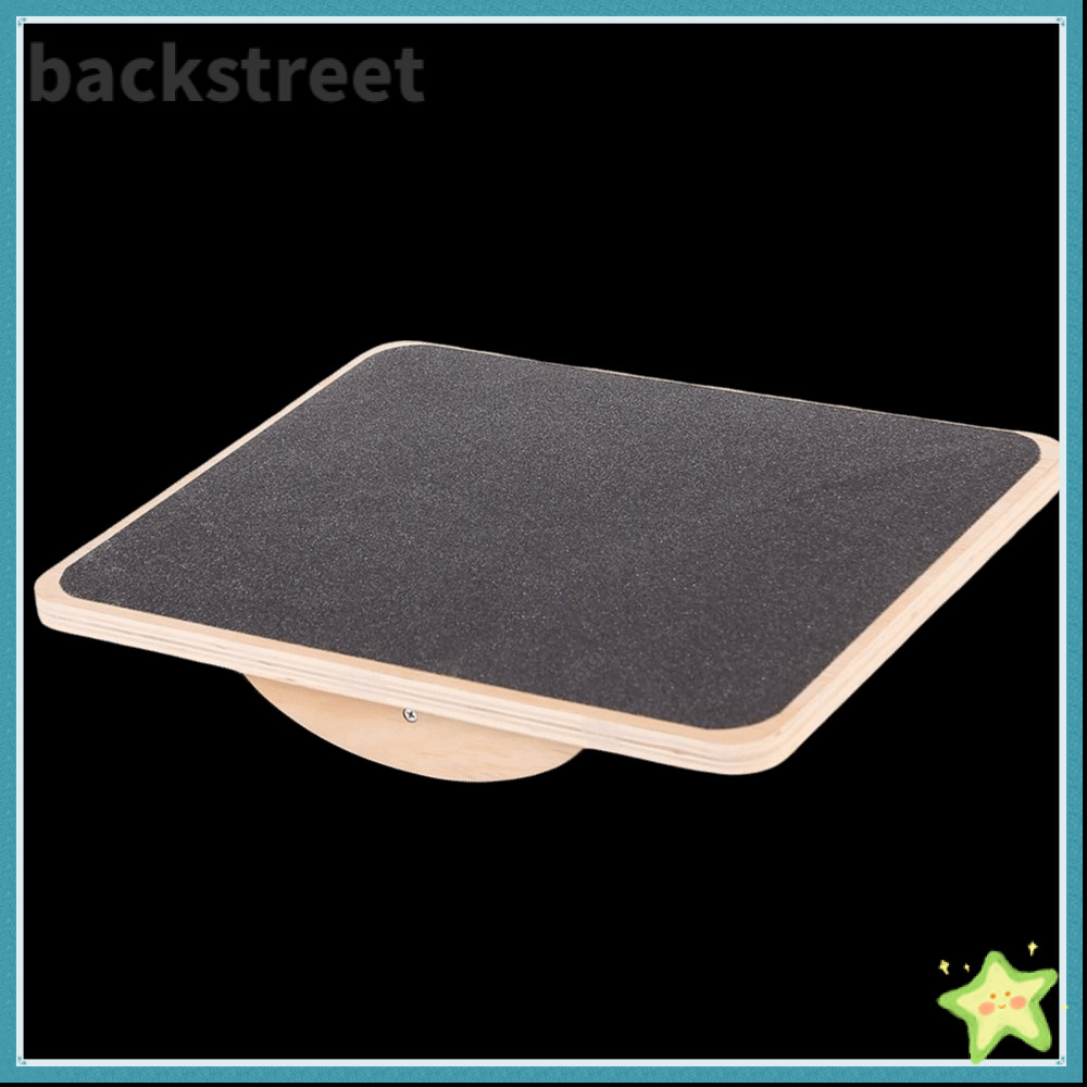 BACKSTAGEREETDV Balance Board, Anti-Slip Extra-Large Wobble Board,อเนกประสงค์ยืนโต๊ะCore Strength Tr
