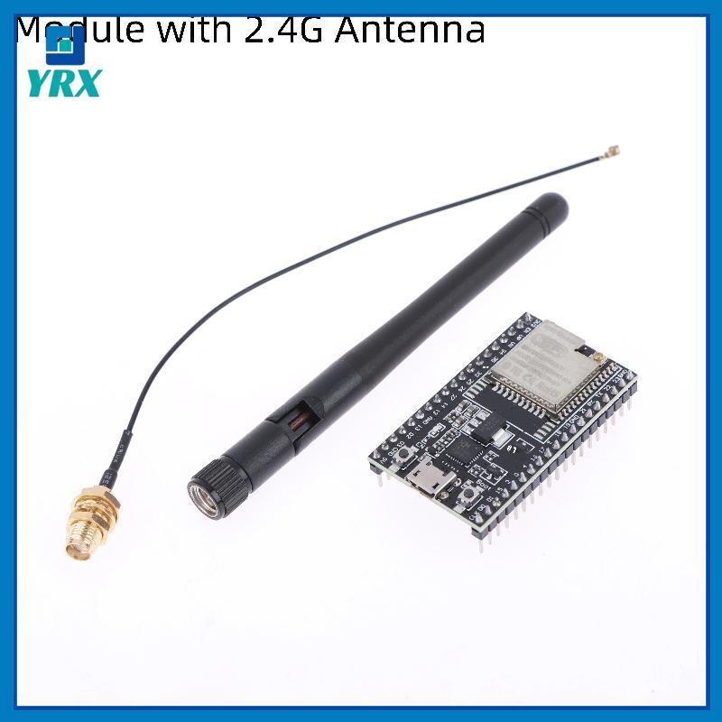 YRX ESP32-WROOM-32U Wrover Module โมดูล WIFI พร้อมเสาอากาศ 2.4G อุปกรณ์เสริม ESP32 บอร์ดพัฒนาWROOM-3
