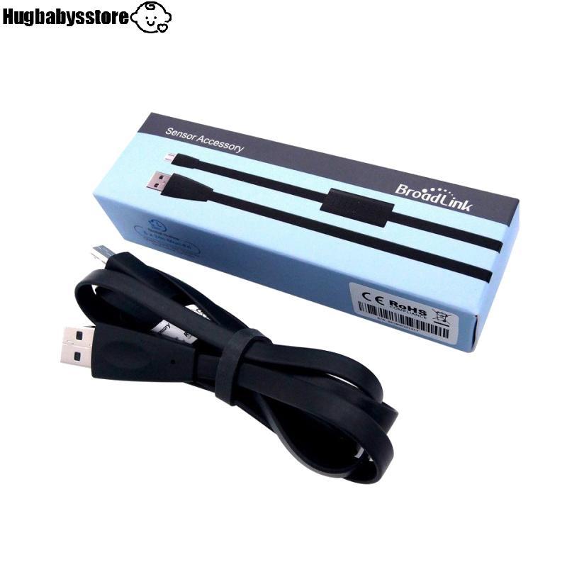[Hugbabys-t] Original Broadlink HTS2 พอร์ต USB Tempetature เครื่องตรวจจับเซ็นเซอร์ความชื้นทํางานร่วม