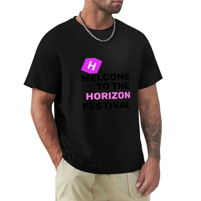 ยินดีต้อนรับสู่เทศกาล Horizon - เสื้อยืด Forza Horizon 4 สำหรับแฟนกีฬา เสื้อยืดฤดูร้อนสำหรับผู้ชายไซ