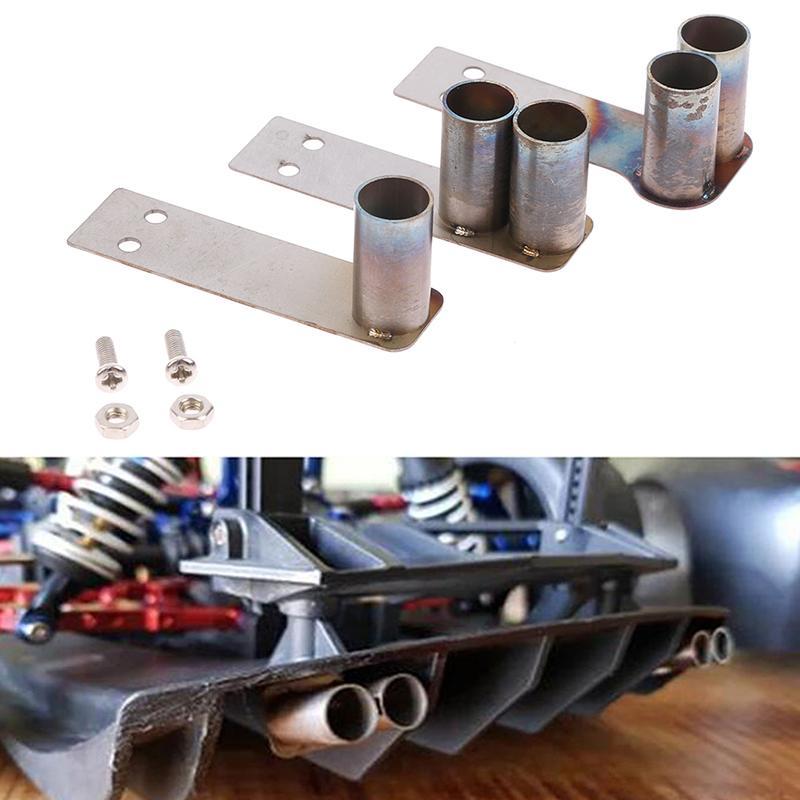 Technicolorsuper RC รถไอเสียคอหางโลหะสําหรับ 1/10 Drift รถอุปกรณ์เสริม TSR