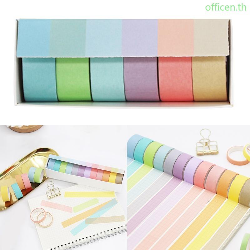 Cen Highlighter Strips Flags สติกเกอร์แท็บหนังสือสําหรับ Annotating Book Highlighter เทปชุด Sticky L