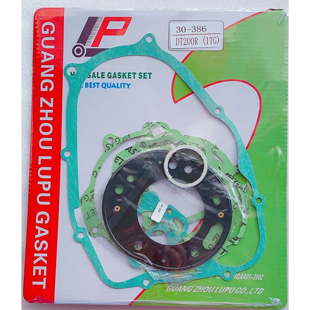 เครื่องยนต์เครื่องกําเนิดไฟฟ้า Crankcase ฝาครอบคลัทช์กระบอกปะเก็นชุดสําหรับ Yamaha DT200R DT200 R 1T
